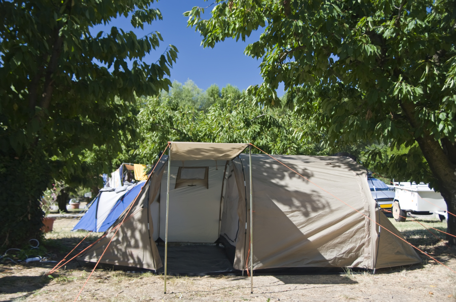 tente camping insolite Auvergne